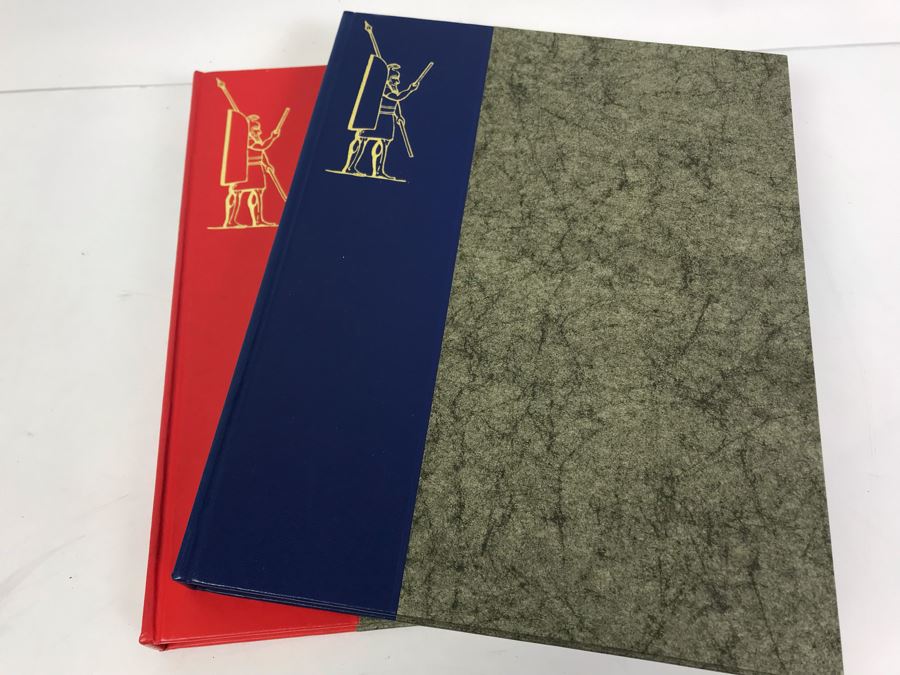 Set Of 1963 (Appear To Be First Edition) Books The Art Of Warfare In Biblical Lands By Yigael Yadin Signed By R. Zeevy, Aluf, Israel Defense Forces 1968 [Photo 5]