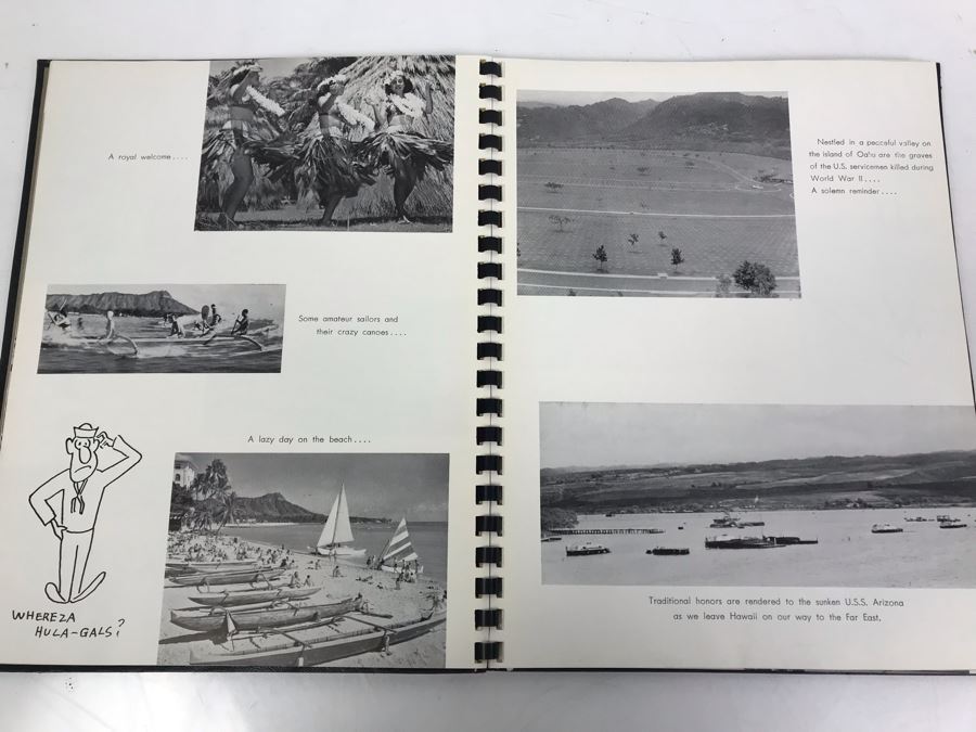 U.S.S. Point Cruz CVE-119 1954 Cruise Book Pacific Cruise Hawaii, Japan, Hong Kong China From William 'Bill' H. Harris, RADM, USN (Ret.) [Photo 7]