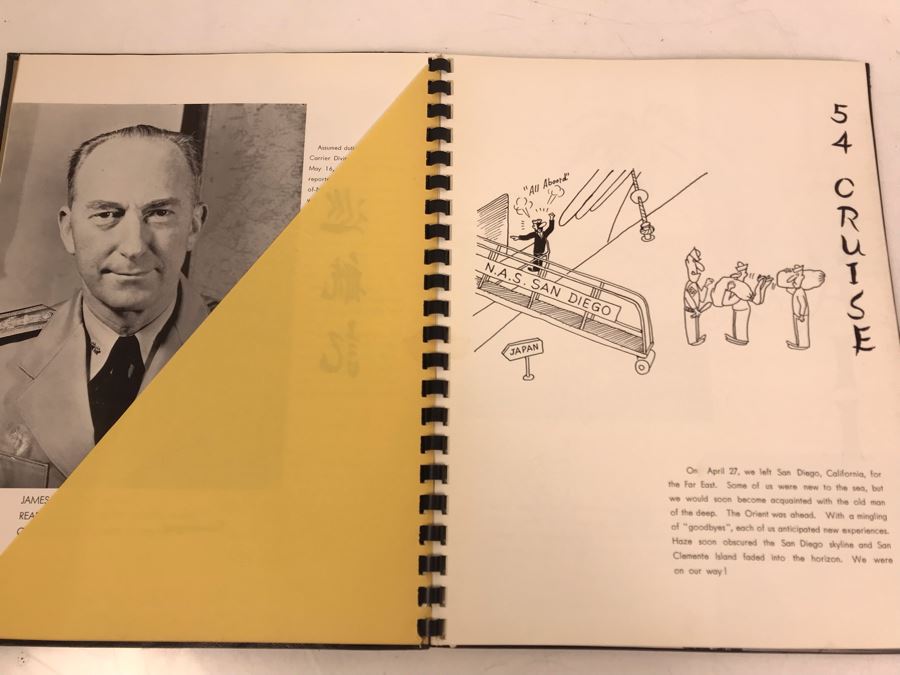 U.S.S. Point Cruz CVE-119 1954 Cruise Book Pacific Cruise Hawaii, Japan, Hong Kong China From William 'Bill' H. Harris, RADM, USN (Ret.) [Photo 6]