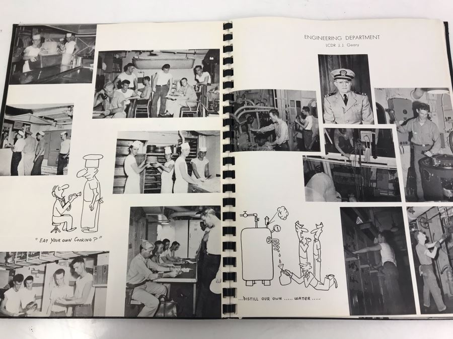 U.S.S. Point Cruz CVE-119 1954 Cruise Book Pacific Cruise Hawaii, Japan, Hong Kong China From William 'Bill' H. Harris, RADM, USN (Ret.) [Photo 11]