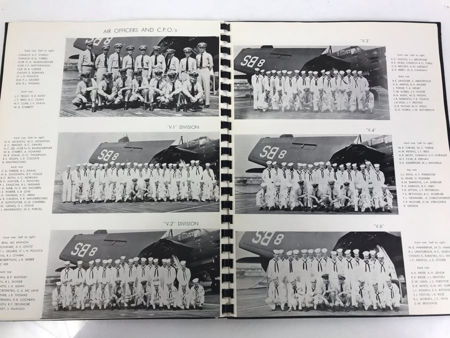 U.S.S. Point Cruz CVE-119 1954 Cruise Book Pacific Cruise Hawaii, Japan, Hong Kong China From William 'Bill' H. Harris, RADM, USN (Ret.) [Photo 13]