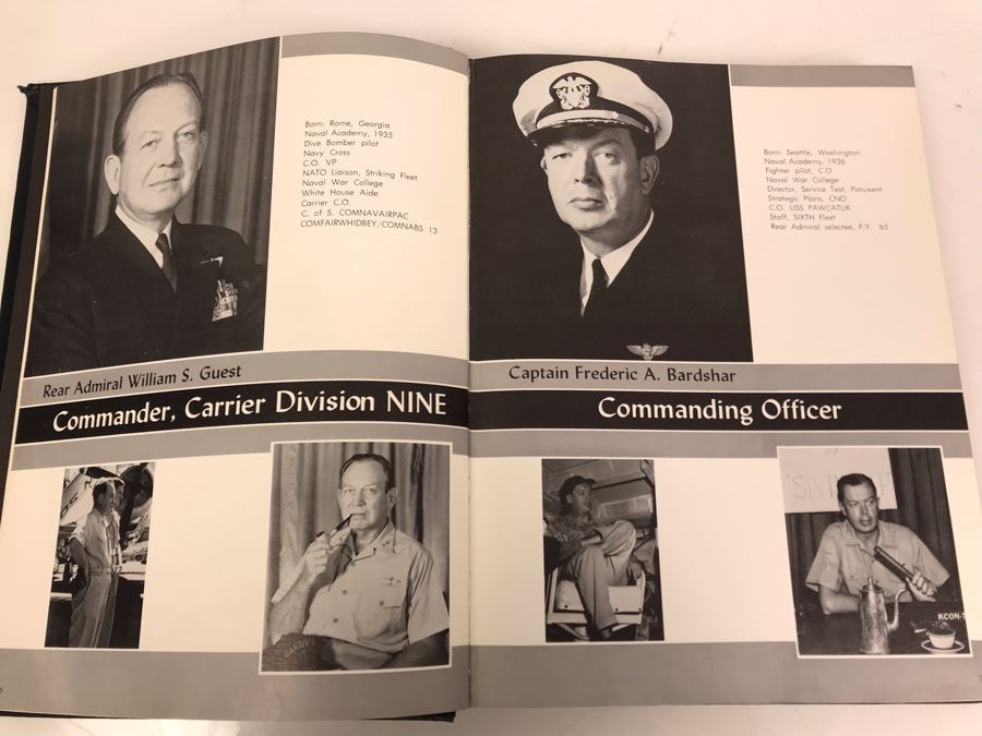 1964 USN Constellation (CVA-64) Cruise Book South China Sea Cruise And Cruise Extension Supplement (1964-1965) From William 'Bill' H. Harris, RADM, USN (Ret.) - See Photos [Photo 5]