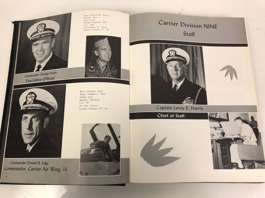 1964 USN Constellation (CVA-64) Cruise Book South China Sea Cruise And Cruise Extension Supplement (1964-1965) From William 'Bill' H. Harris, RADM, USN (Ret.) - See Photos [Photo 7]