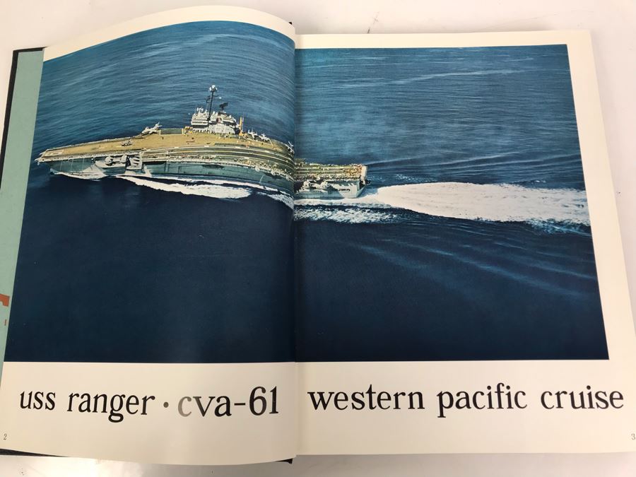 1961-1962 USN USS Ranger (CVA-61) Western Pacific Westpac Cruise Book Hawaii, Japan, Hong Kong China [Photo 3]