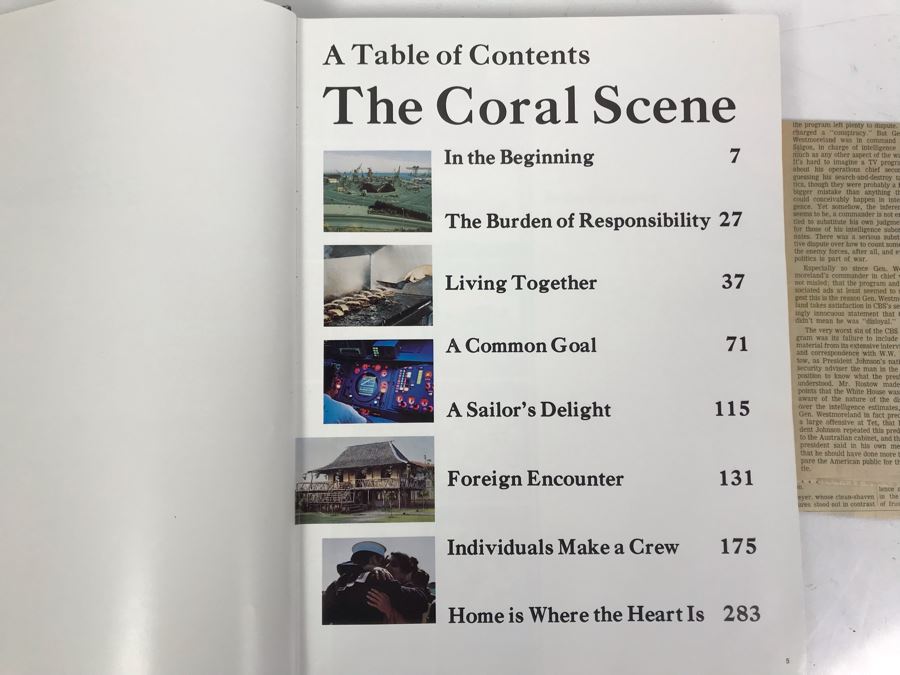 1972 SIGNED Personalized Letter From The White House Signed By Richard Nixon And Volume Of USS Coral Sea (CVA-43) The Coral Scene 1971-1972 Cruise Book Pacific Deployment - SEE PHOTOS [Photo 17]
