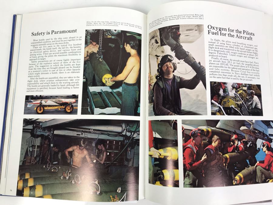 Bob Hope SIGNED Volume Of USS Coral Sea (CVA-43) The Coral Scene 1971-1972 Cruise Book Pacific Deployment And Photograph Of Bob Hope With William 'Bill' H. Harris, RADM, USN (Ret.) [Photo 18]