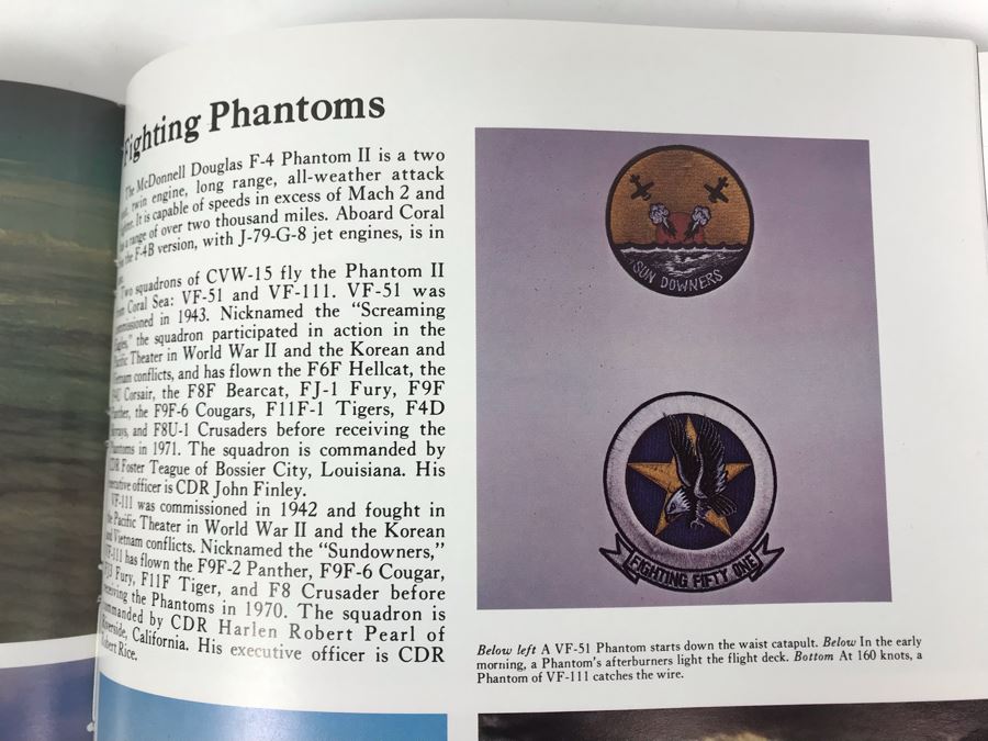 Bob Hope SIGNED Volume Of USS Coral Sea (CVA-43) The Coral Scene 1971-1972 Cruise Book Pacific Deployment And Photograph Of Bob Hope With William 'Bill' H. Harris, RADM, USN (Ret.) [Photo 15]