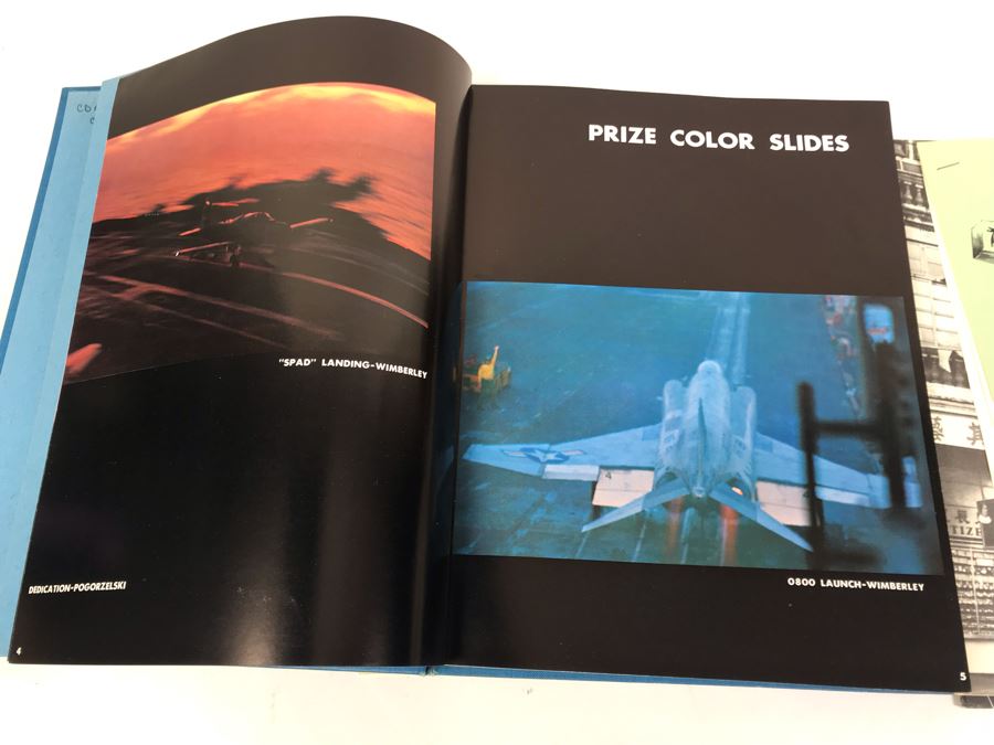1966-1967 USS Coral Sea (CV-43) Carrier-West Cruise Book, USS Coral Sea Tonkin Gulf Yacht Club Letter From Commanding Officer (1967) Vietnam Combat Zone Air Strikes And Coral Sea Sea Breeze Newsletters 'The Supremes' - See Photos [Photo 28]