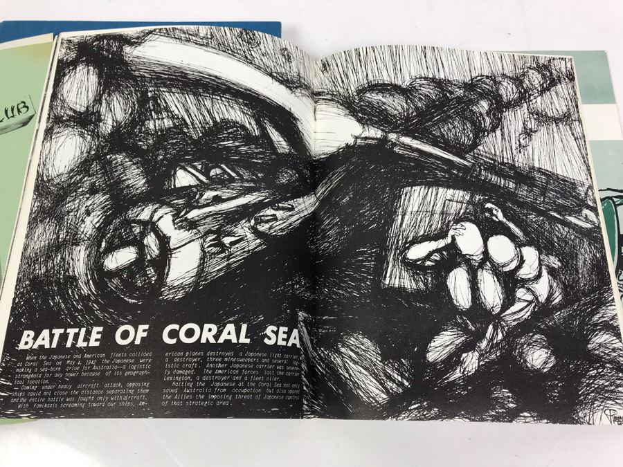 1966-1967 USS Coral Sea (CV-43) Carrier-West Cruise Book, USS Coral Sea Tonkin Gulf Yacht Club Letter From Commanding Officer (1967) Vietnam Combat Zone Air Strikes And Coral Sea Sea Breeze Newsletters 'The Supremes' - See Photos [Photo 23]