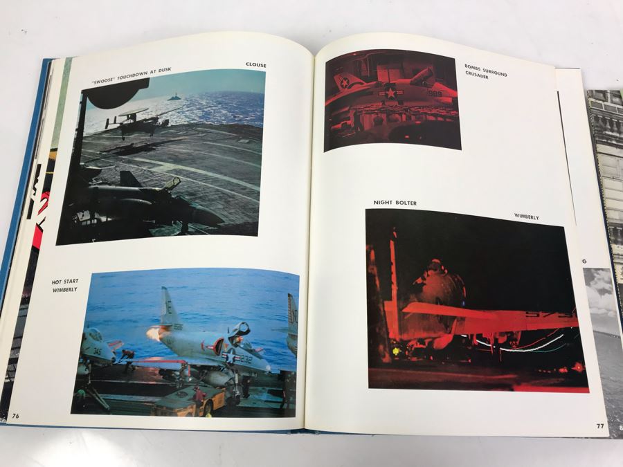 1966-1967 USS Coral Sea (CV-43) Carrier-West Cruise Book, USS Coral Sea Tonkin Gulf Yacht Club Letter From Commanding Officer (1967) Vietnam Combat Zone Air Strikes And Coral Sea Sea Breeze Newsletters 'The Supremes' - See Photos [Photo 35]