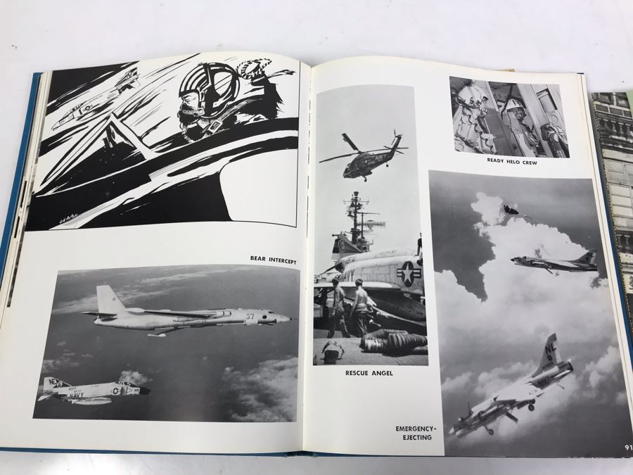 1966-1967 USS Coral Sea (CV-43) Carrier-West Cruise Book, USS Coral Sea Tonkin Gulf Yacht Club Letter From Commanding Officer (1967) Vietnam Combat Zone Air Strikes And Coral Sea Sea Breeze Newsletters 'The Supremes' - See Photos [Photo 39]