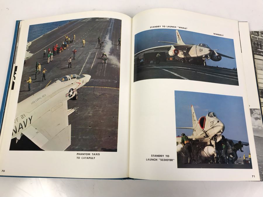 1966-1967 USS Coral Sea (CV-43) Carrier-West Cruise Book, USS Coral Sea Tonkin Gulf Yacht Club Letter From Commanding Officer (1967) Vietnam Combat Zone Air Strikes And Coral Sea Sea Breeze Newsletters 'The Supremes' - See Photos [Photo 32]