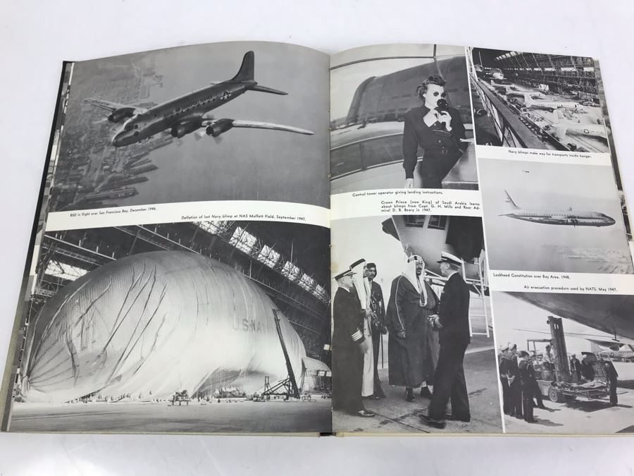 Moffett Field Book 1933-1958 Silver Anniversary Naval Air Station California - See Photos [Photo 11]