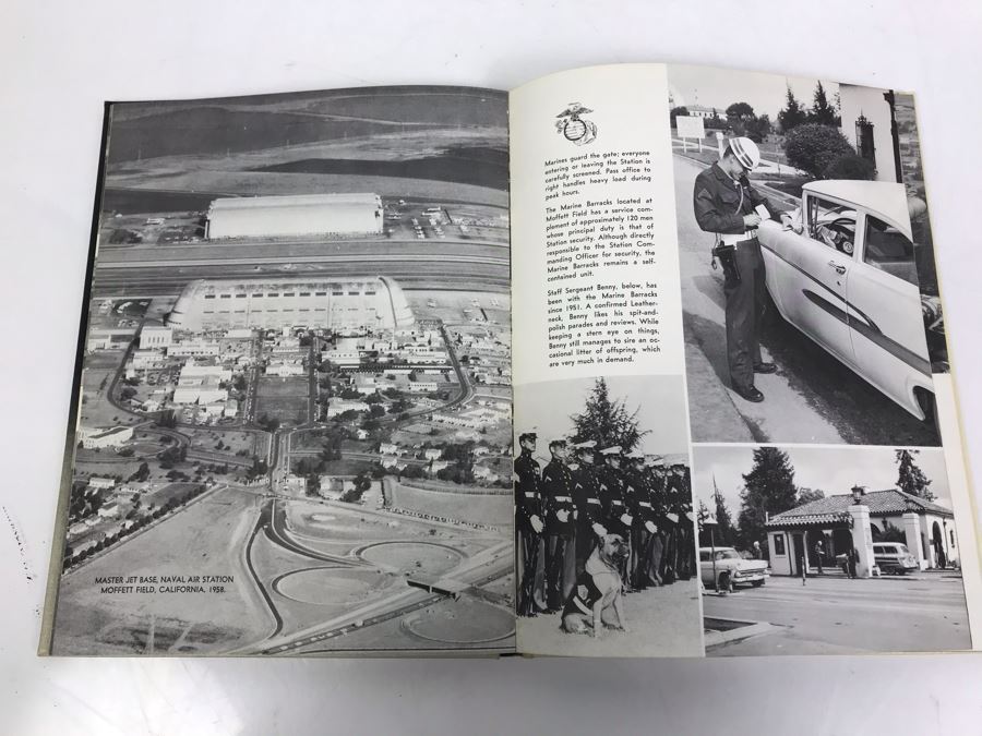 Moffett Field Book 1933-1958 Silver Anniversary Naval Air Station California - See Photos [Photo 5]