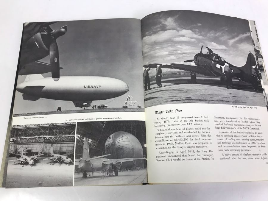 Moffett Field Book 1933-1958 Silver Anniversary Naval Air Station California - See Photos [Photo 13]