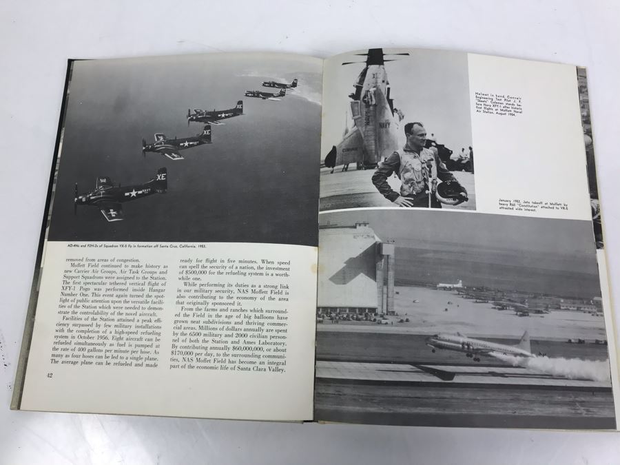 Moffett Field Book 1933-1958 Silver Anniversary Naval Air Station California - See Photos [Photo 7]