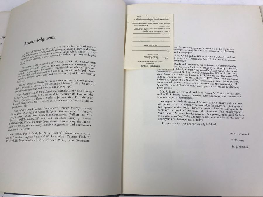 1962 Destroyers - 60 Years Book By Captain William G. Schofield, USNR And CRUDESPAC Newsletter Featuring Article On DASH Added To Pacific Fleet [Photo 6]