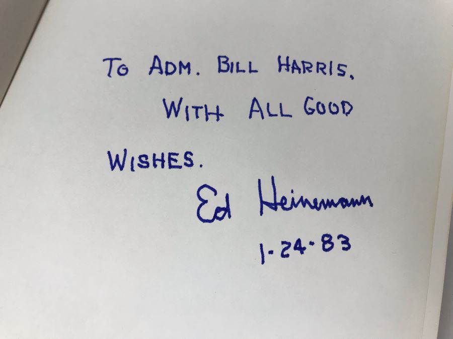 SIGNED Book By Ed Heinemann Combat Aircraft Designer And Theory Of SIGNED Book By Ed Heinemann Combat Aircraft Designer And Theory Of