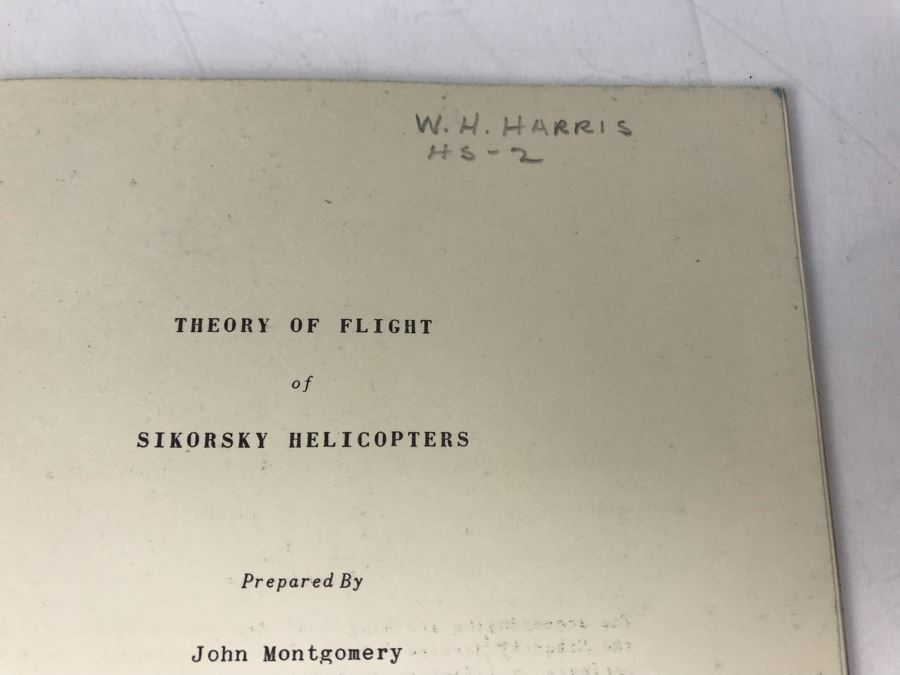 SIGNED Book By Ed Heinemann Combat Aircraft Designer And Theory Of Flight Of Sikorsky Helicopters [Photo 14]