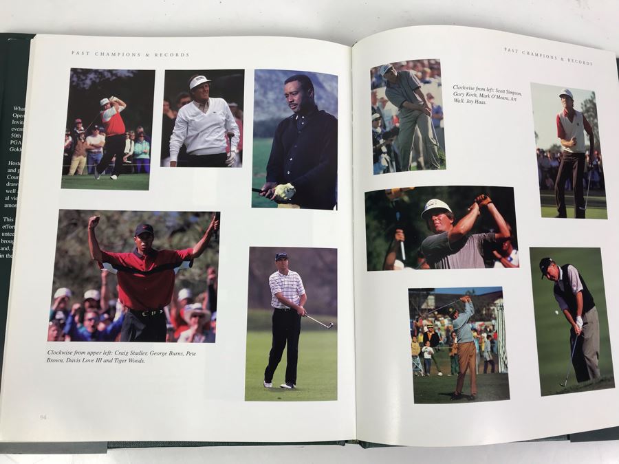 Pair Of The PGA Tour In San Diego Books Golden Anniversary Edition 1952-2002 From The Century Club RADM Bill Harris Was President Of The Century Club San Diego [Photo 12]