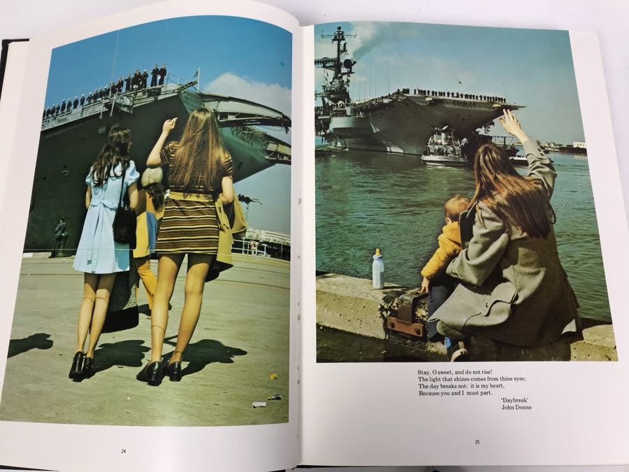 (3) Programs On The Decommissioning Of The USS Coral Sea (CV 43) Norfolk, VA 1990, Navy Book On San Francisco's Own USS Coral Sea And (4) The Hook Journals Of Carrier Aviation [Photo 22]