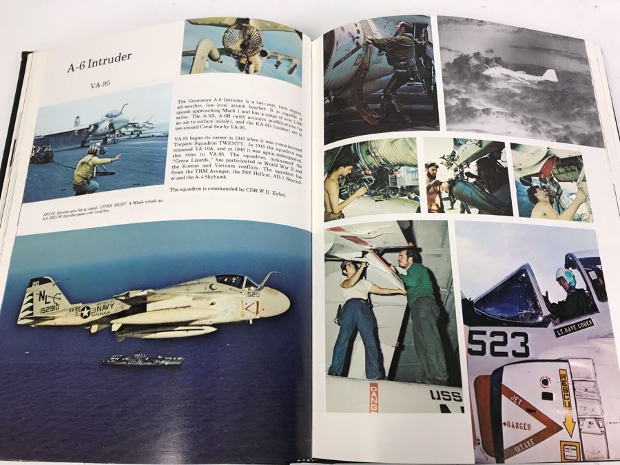 (3) Programs On The Decommissioning Of The USS Coral Sea (CV 43) Norfolk, VA 1990, Navy Book On San Francisco's Own USS Coral Sea And (4) The Hook Journals Of Carrier Aviation [Photo 27]