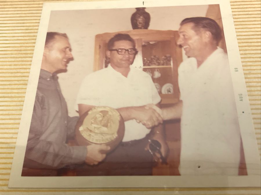Photo Book Containing Photos Of US Navy Ship Seminole (LKA-104) And 1969 Change Of Command Invite And Program - See Photos [Photo 13]