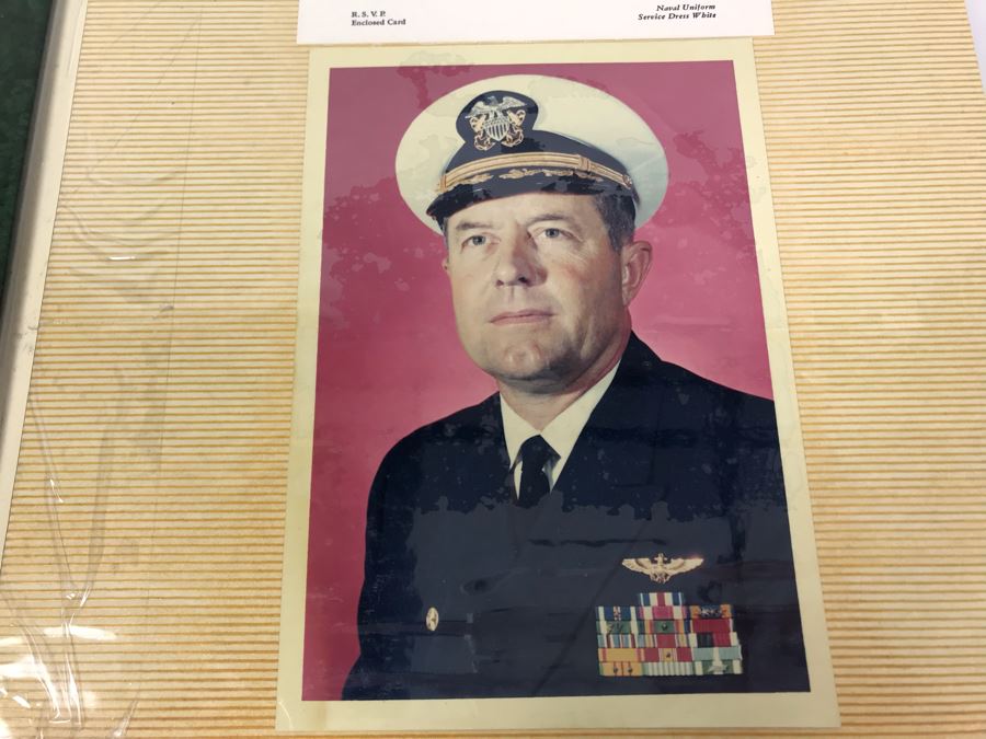 Photo Book Containing Photos Of US Navy Ship Seminole (LKA-104) And 1969 Change Of Command Invite And Program - See Photos [Photo 4]