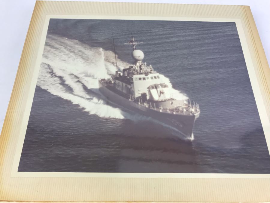 Photo Book Containing Photos Of US Navy Ship Seminole (LKA-104) And 1969 Change Of Command Invite And Program - See Photos [Photo 18]
