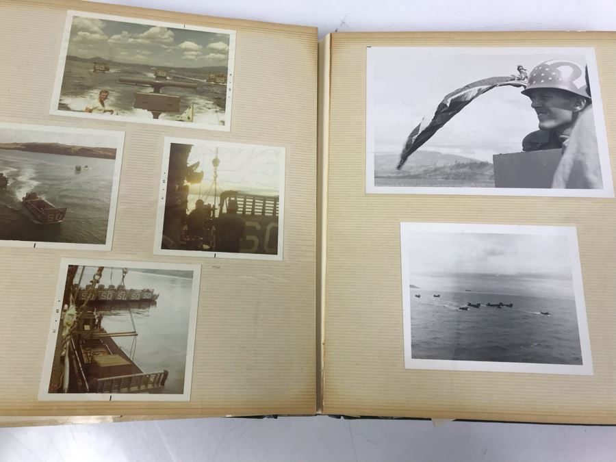 Photo Book Containing Photos Of US Navy Ship Seminole (LKA-104) And 1969 Change Of Command Invite And Program - See Photos [Photo 28]