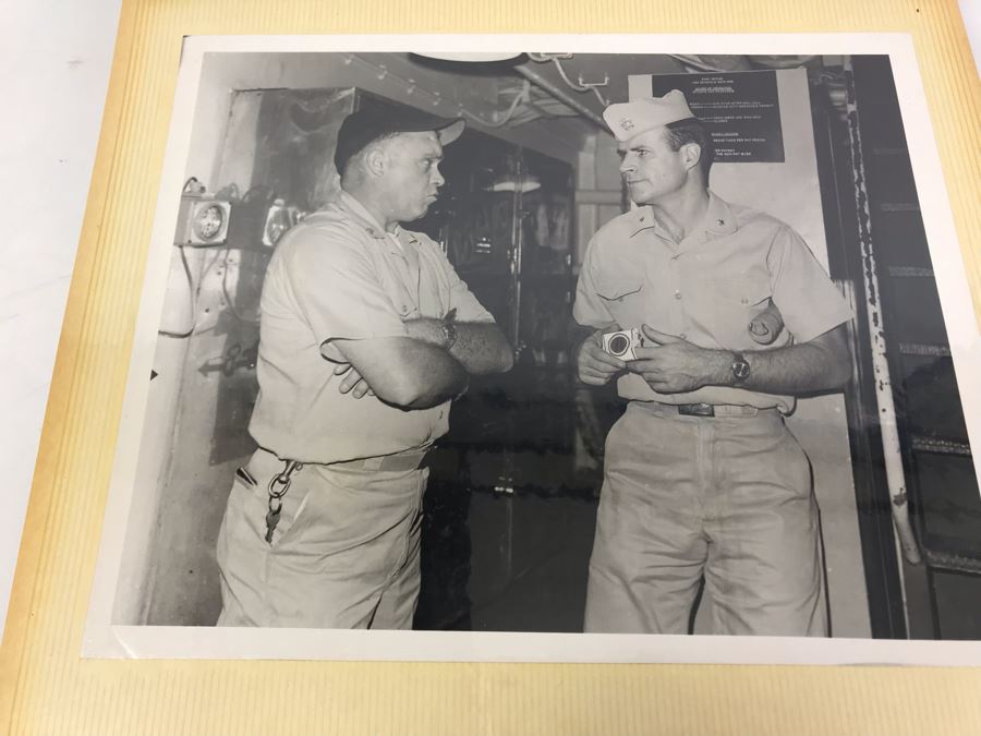 Photo Book Containing Photos Of US Navy Ship Seminole (LKA-104) And 1969 Change Of Command Invite And Program - See Photos [Photo 22]