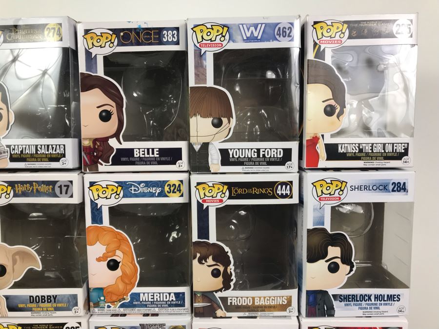 (24) EMPTY Pop! Vinyl Boxes (No Figurines)