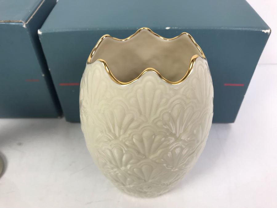 LENOX Vase And Dolphin Figurine With Original Boxes [Photo 9]