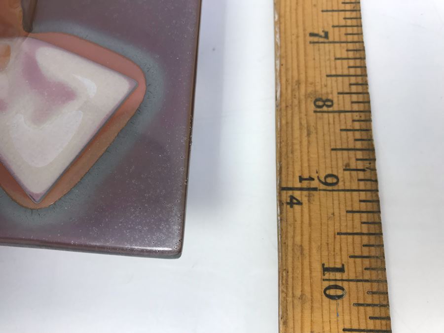 Large Vintage 1950's Mid-Century Modern Signed Higgins Ashtray 15' X 9' [Photo 10]