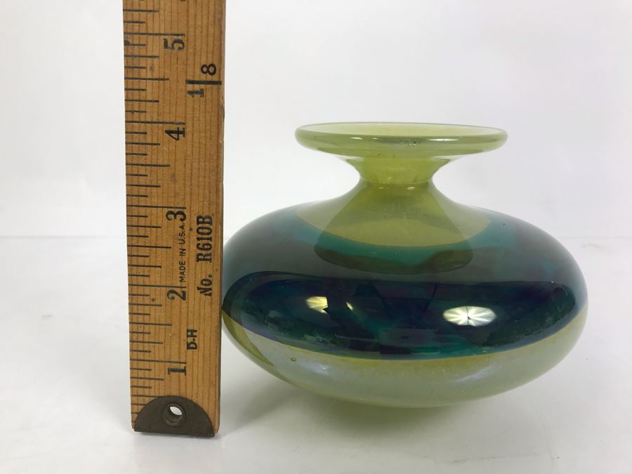 Signed Mdina Art Glass 4'H [Photo 4]