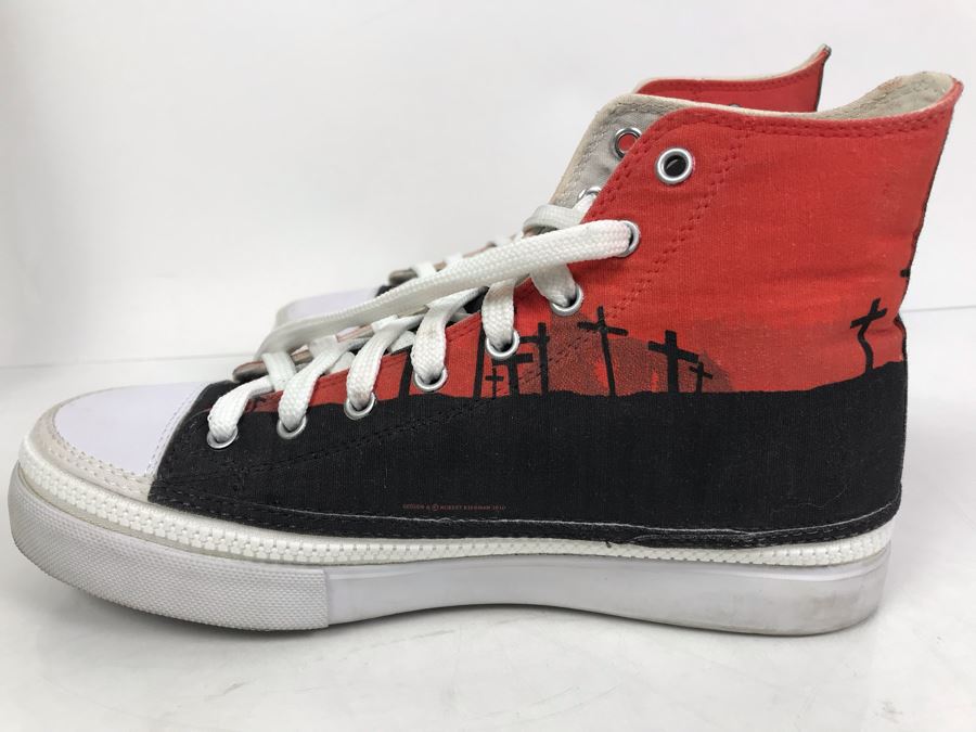 The Walking Dead Robert Kirkman Design ZIPZ Shoes Size 8.5W [Photo 5]