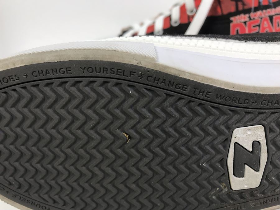 The Walking Dead Robert Kirkman Design ZIPZ Shoes Size 8.5W [Photo 8]