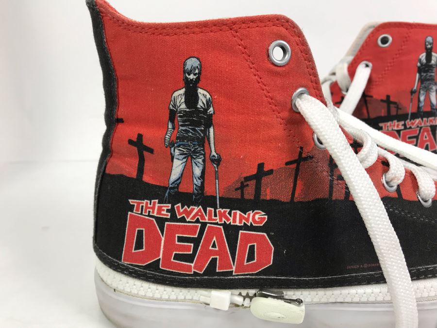 The Walking Dead Robert Kirkman Design ZIPZ Shoes Size 8.5W [Photo 2]