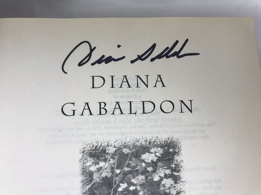 Collection Of Diana Gabaldon Books: SIGNED Copy Of The Fiery Cross, (2) Outlander Kitchen Books, (2) The Outlandish Companion And The Making Of Outlander The Series [Photo 4]