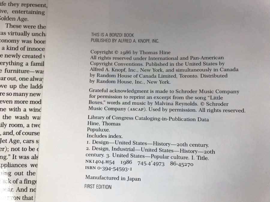 Pair Of First Edition Books: Mid-Century Modern Furniture Of The 1950s By Cara Greenberg And Populuxe By Thomas Hine [Photo 10]