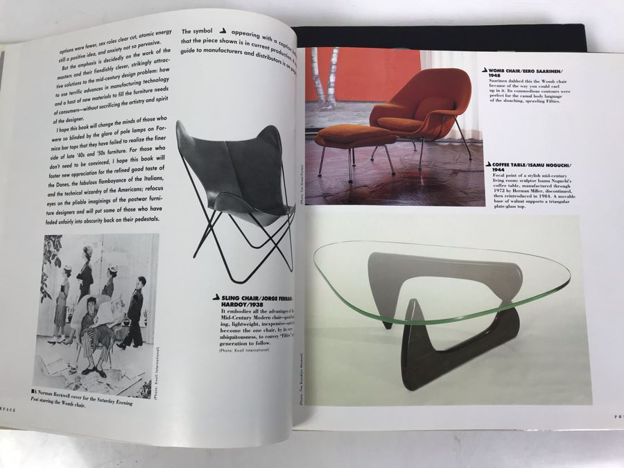 Pair Of First Edition Books: Mid-Century Modern Furniture Of The 1950s By Cara Greenberg And Populuxe By Thomas Hine [Photo 7]