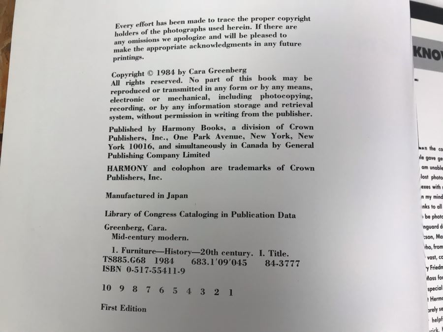 Pair Of First Edition Books: Mid-Century Modern Furniture Of The 1950s By Cara Greenberg And Populuxe By Thomas Hine [Photo 6]