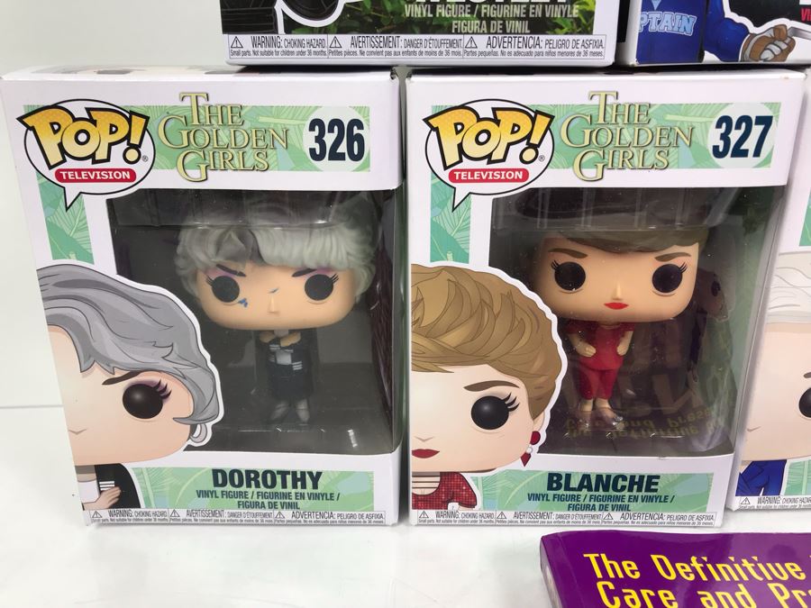 Collection Of (7) Boxed Funko Pop! Vinyl Toys Figurines Dolls And Book Vinyl Dolls And Action Figures By Nicholas J. Hill (Suicide Squad, Golden Girls, WWE, The Princess Bride) [Photo 5]