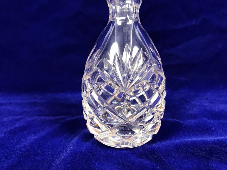 Crystal Perfume Bottle Pineapple Shaped 6'H [Photo 4]