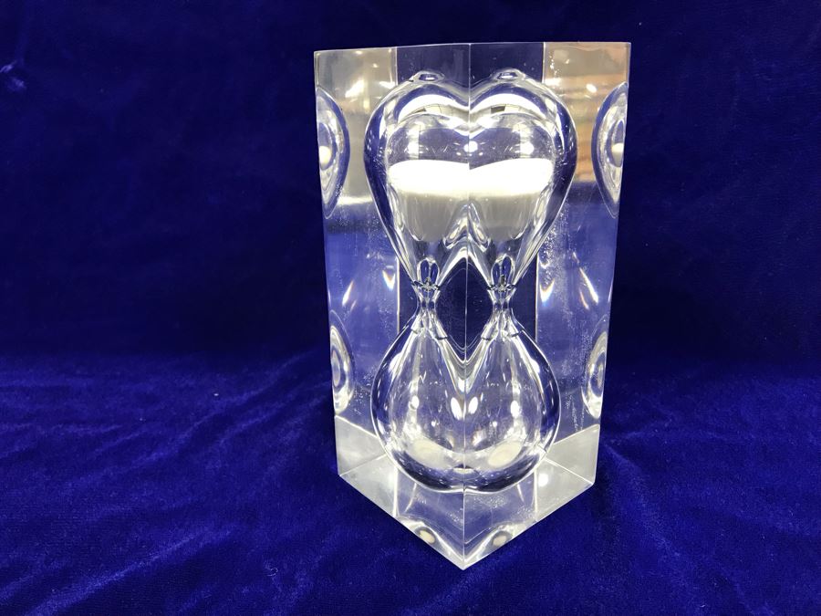 Vintage Mid-Century Lucite Hourglass 7'H [Photo 5]