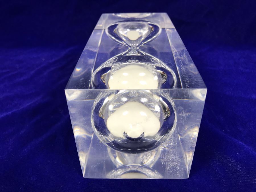 Vintage Mid-Century Lucite Hourglass 7'H [Photo 6]