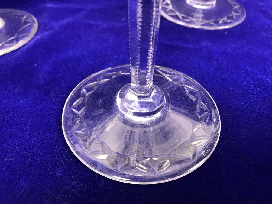 Collection Of Rogaska Crystal Stemware Glasses 10 Pieces [Photo 9]