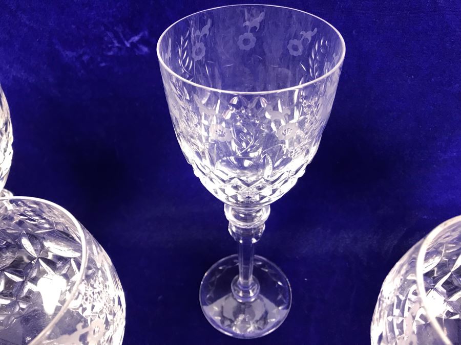 Collection Of Rogaska Crystal Stemware Glasses 10 Pieces [Photo 11]