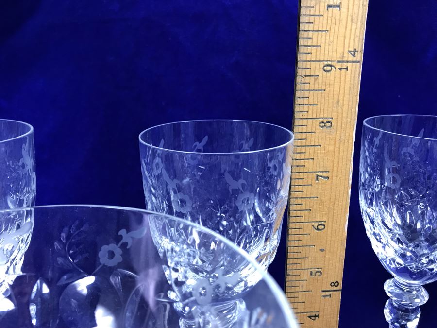 Collection Of Rogaska Crystal Stemware And Glasses Plus Decanter 15 Pieces [Photo 20]