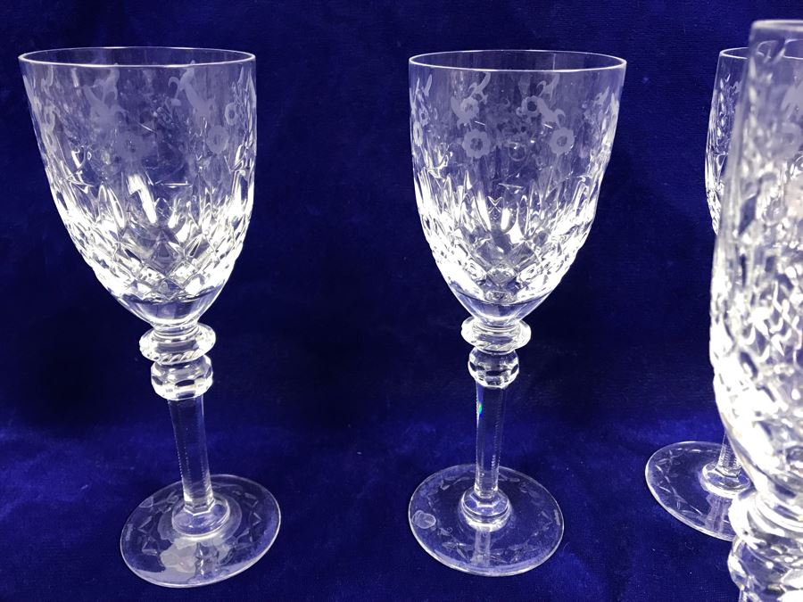 Collection Of Rogaska Crystal Stemware And Glasses Plus Decanter 15 Pieces [Photo 14]